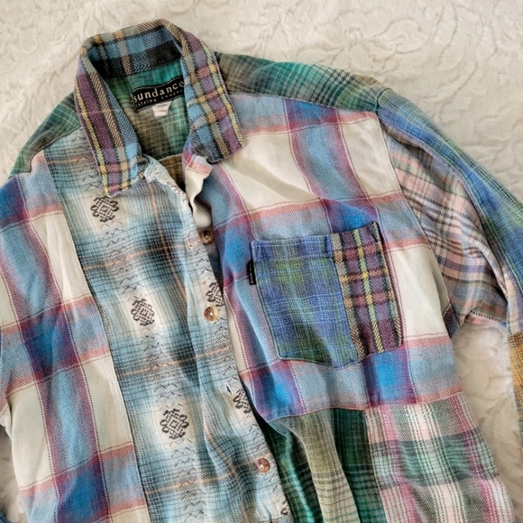 Vintage Flannel Dress 👗 - Picture 6 of 9